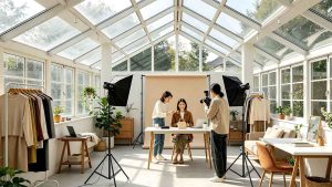 Sunroom Commercial Creative Photography Space for Content Creators
